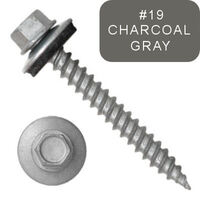 P1011N5U092419 9 X 1 1/2" Self-Piercing Screws, 1/4" Tall IHWH Unsl, Fillet, Seal, Cer Silver 1000Hr, Charcoal Gray