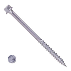 1100H5U1248 #12-11 X 3 Self-Piercing Screws, 1/4" Tall IHWH Unslot, Fillet, 1-1/2" Thread, Steel Zinc Plated